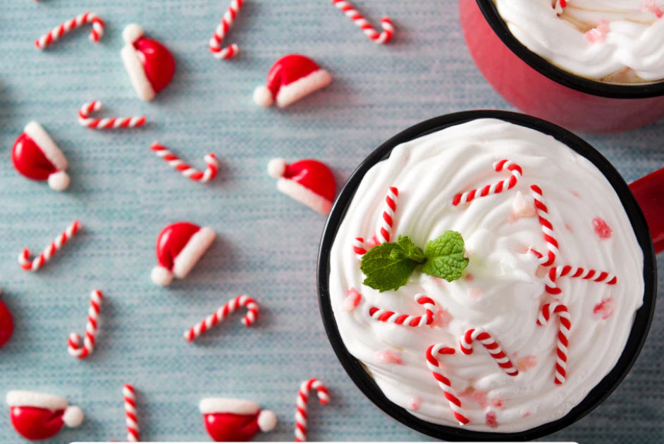 peppermint milkshake