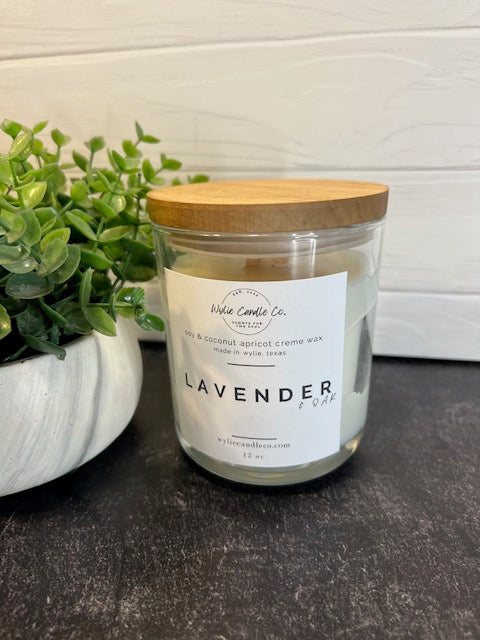 lavender & oak - Wylie Candle Co.